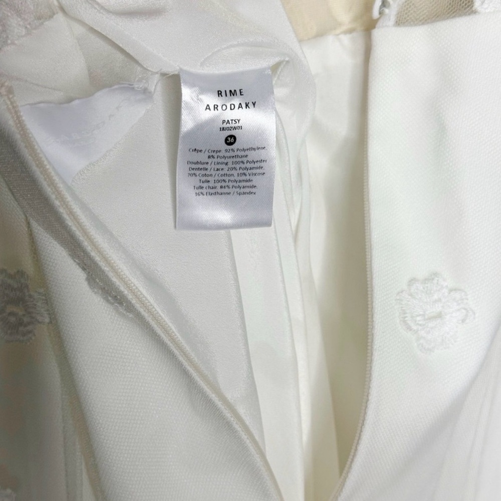 Rime Arodaky White Floral Jumpsuit - Picture 6 of 8